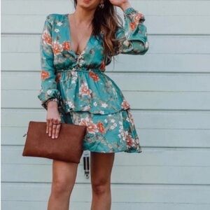 Majorelle Berkshire Floral Mini Dress